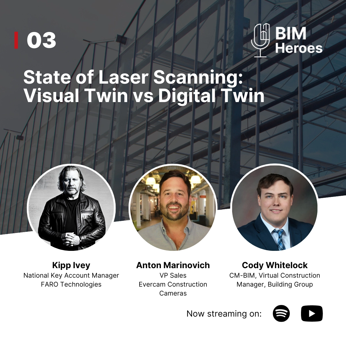 BIM Heroes Podcast: #Ep 3- State of Laser Scanning Visual Twin vs Digital Twin