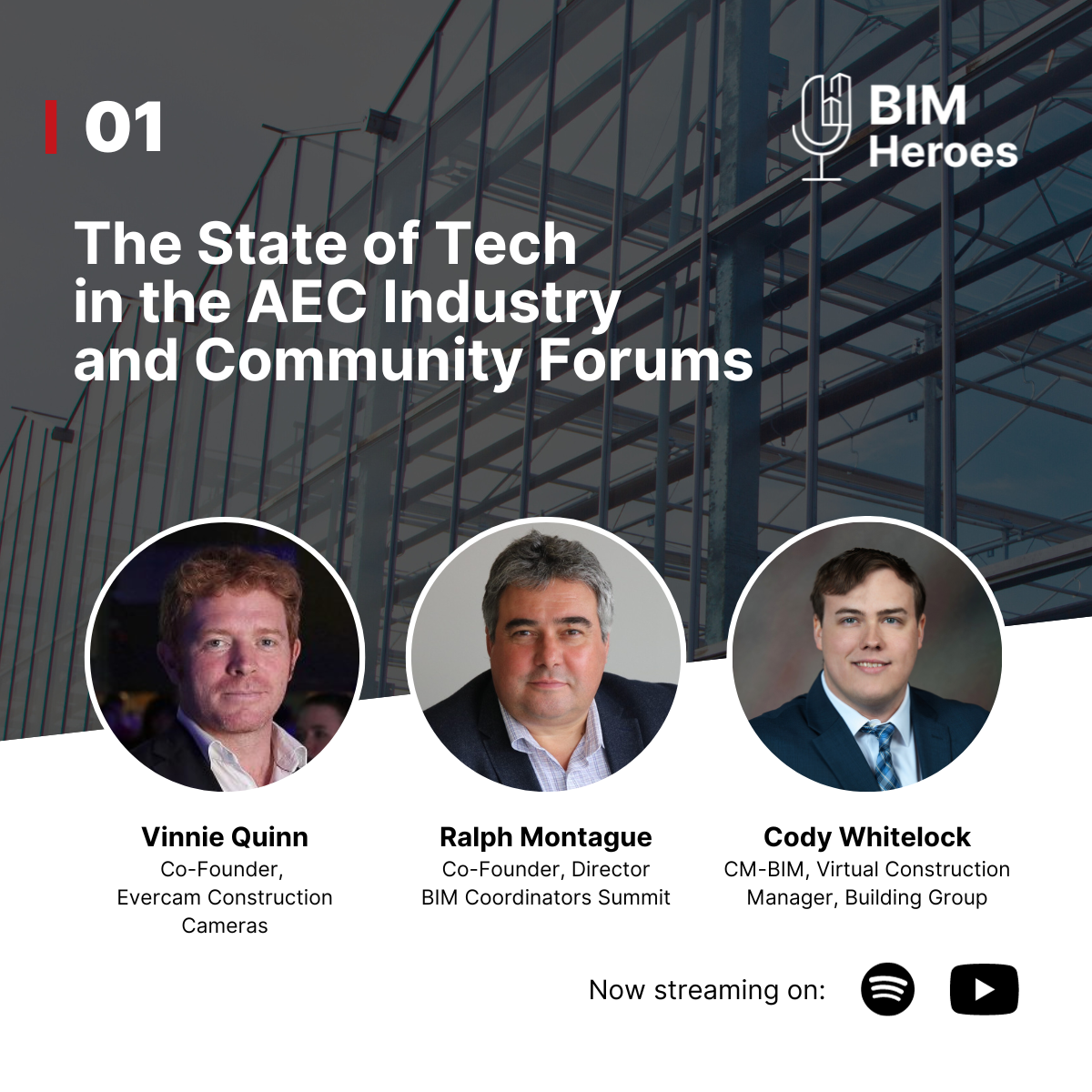 BIM Heroes Podcast: #Ep 1 – The State of Tech in the AEC Industry and Forums that Are Leading the Way